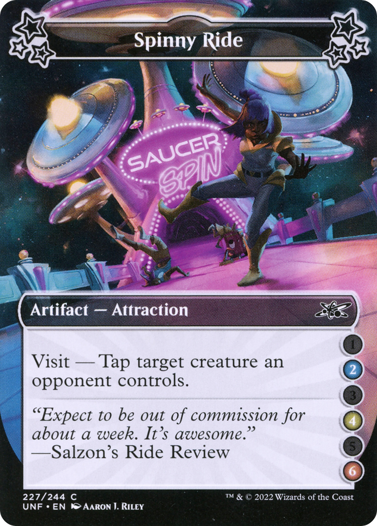 Spinny Ride (2-4-6) (227) Foil - Unfinity
