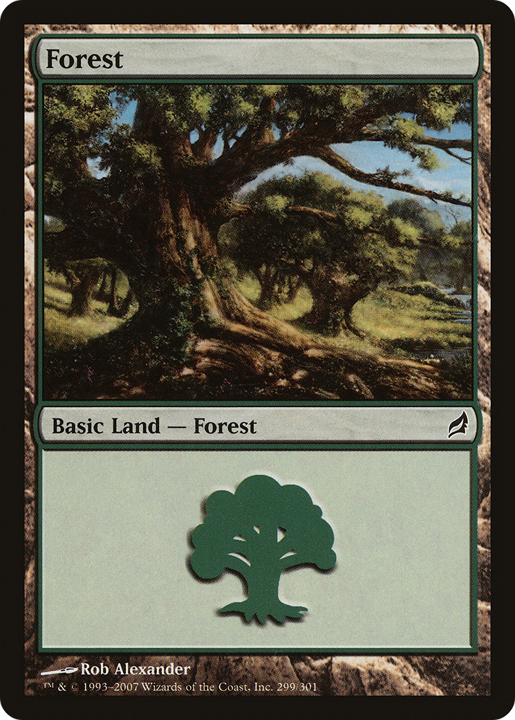 Forest (299) - Lorwyn