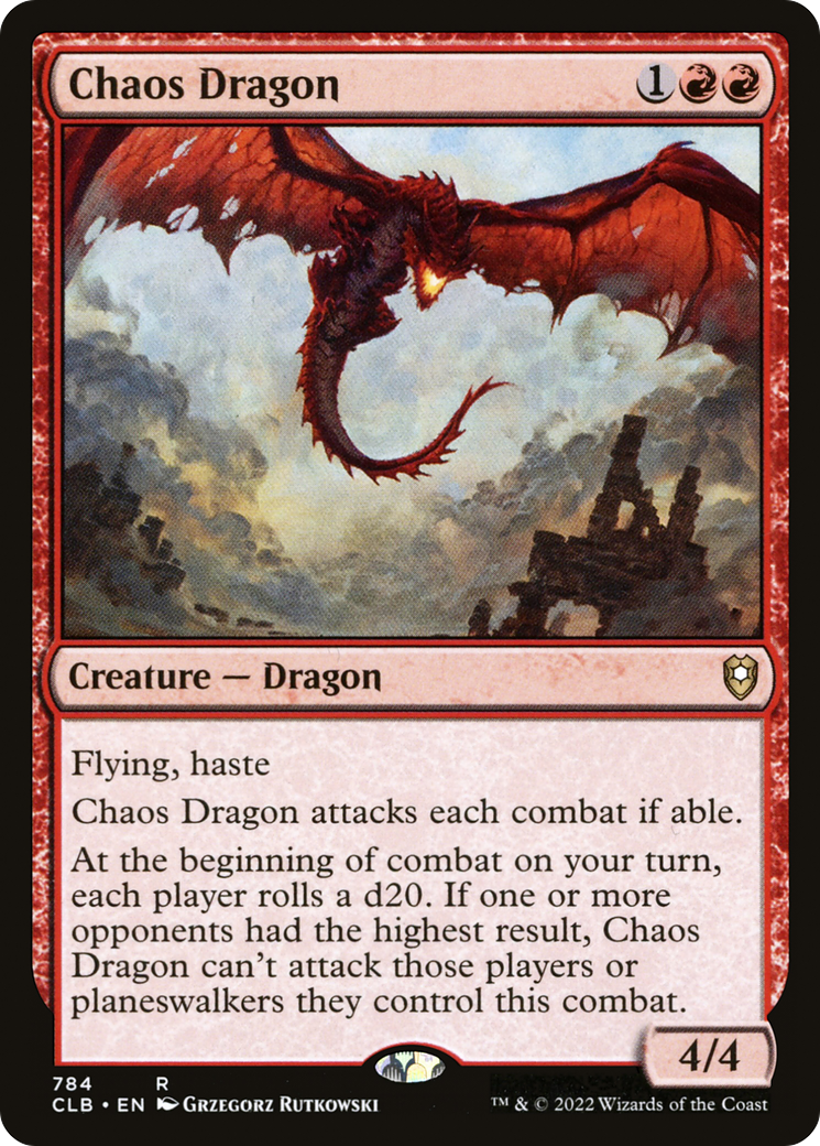 Chaos Dragon (784) - Commander Legends: Battle for Baldur's Gate