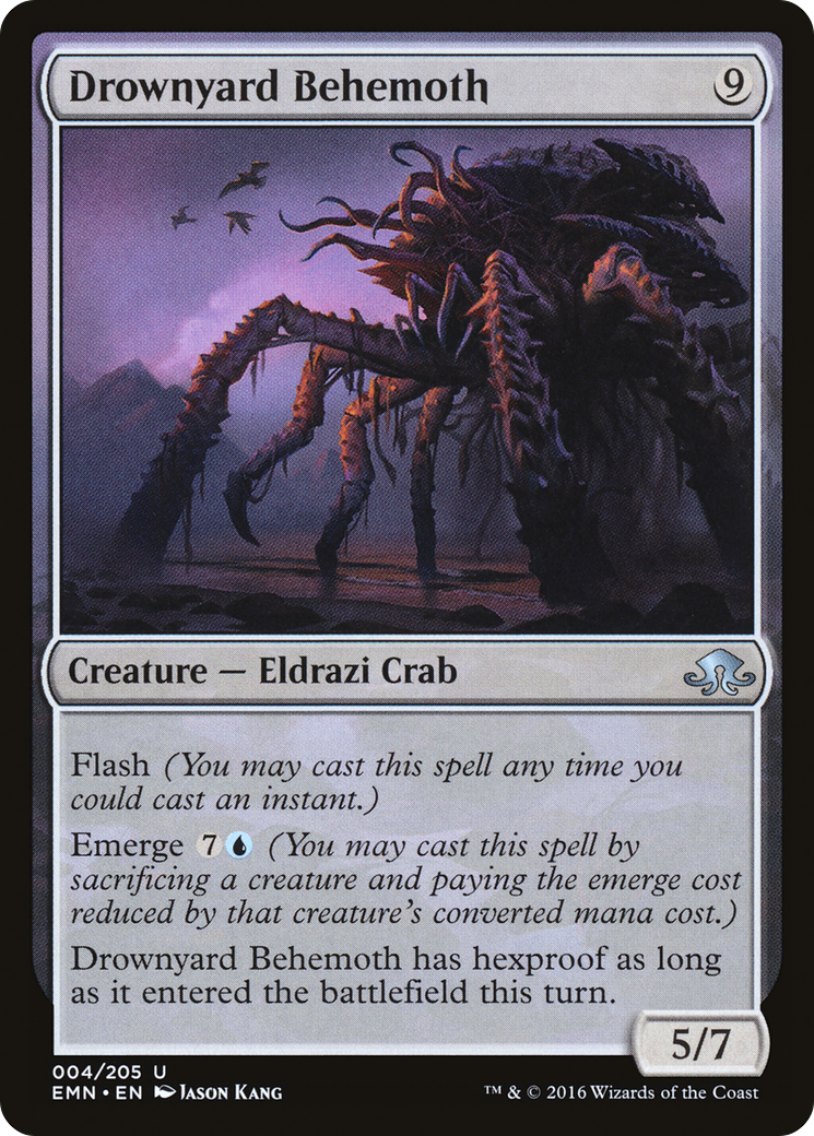 Drownyard Behemoth (004) Foil - Eldritch Moon
