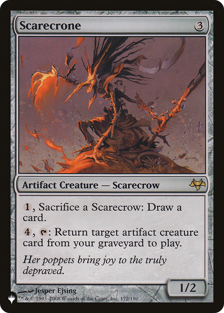 Scarecrone (EVE-172) - The List