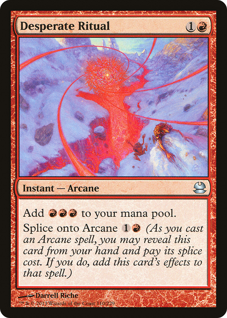 Desperate Ritual (110) Foil - Modern Masters