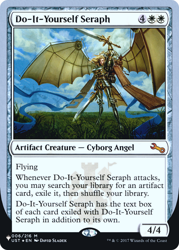 Do-It-Yourself Seraph (002) Foil - The List (Unfinity Foil Edition)