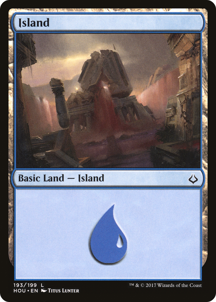 Island (193) Foil - Hour of Devastation