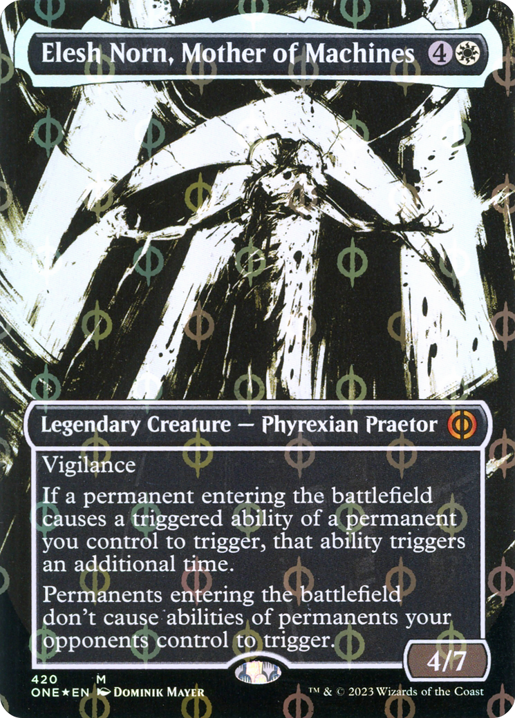 Elesh Norn, Mother of Machines (Showcase) (420) Foil - Phyrexia: All Will Be One
