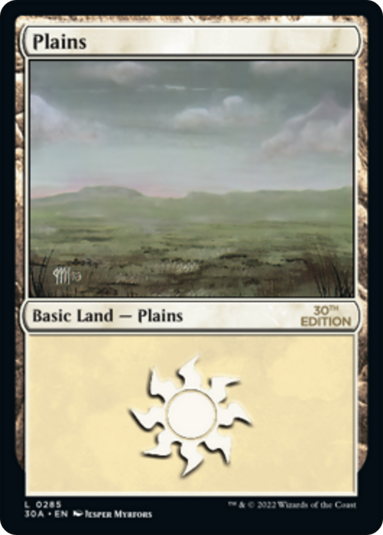 Plains (285) - 30th Anniversary Edition