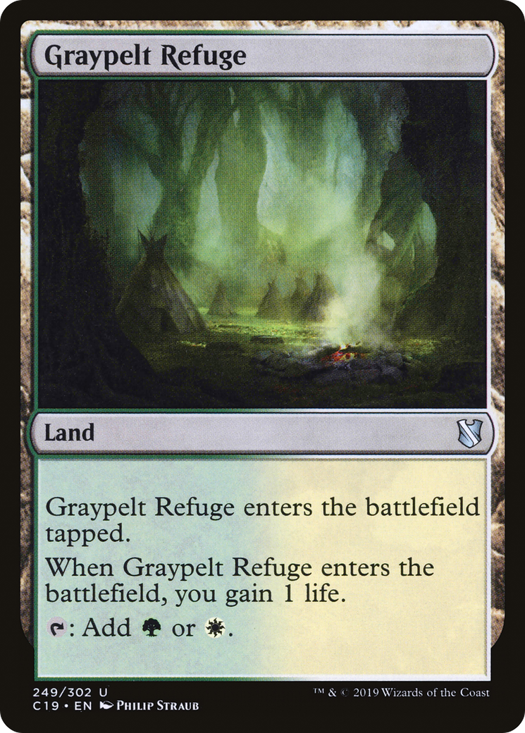 Graypelt Refuge (249) - Commander 2019