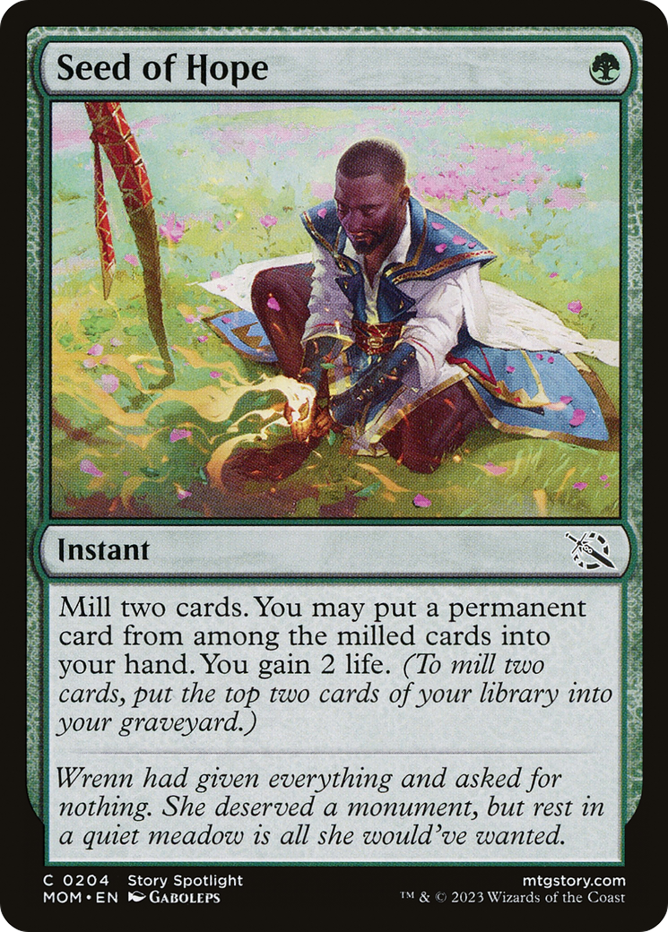 Seed of Hope (204) Foil - March of the Machine