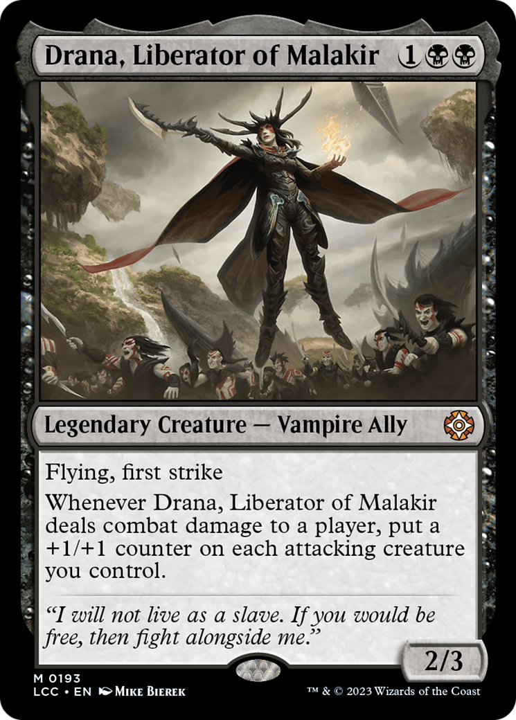 Drana, Liberator of Malakir (193) - The Lost Caverns of Ixalan Commander
