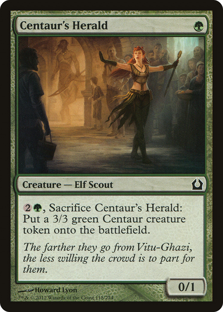 Centaur's Herald (118) - Return to Ravnica