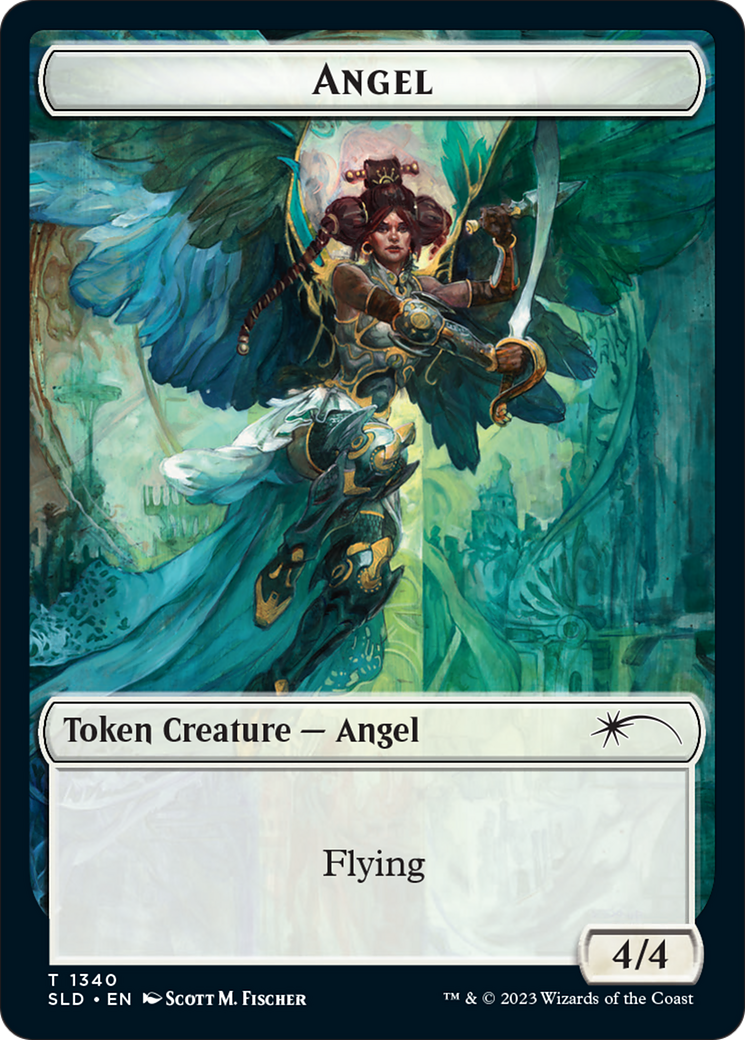 Angel Token (1340) - Secret Lair Drop Tokens