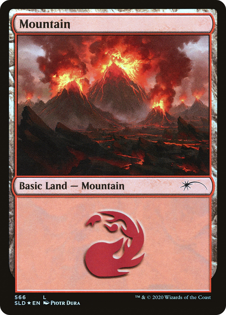 Mountain (566) Foil - Secret Lair Drop
