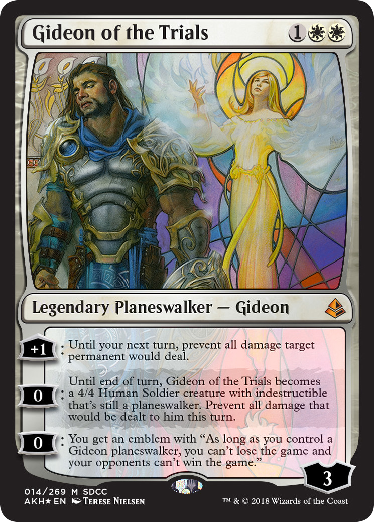 Gideon of the Trials (014) Foil - San Diego Comic-Con 2018