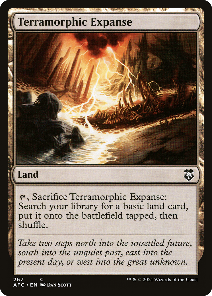 Terramorphic Expanse (267) - Forgotten Realms Commander