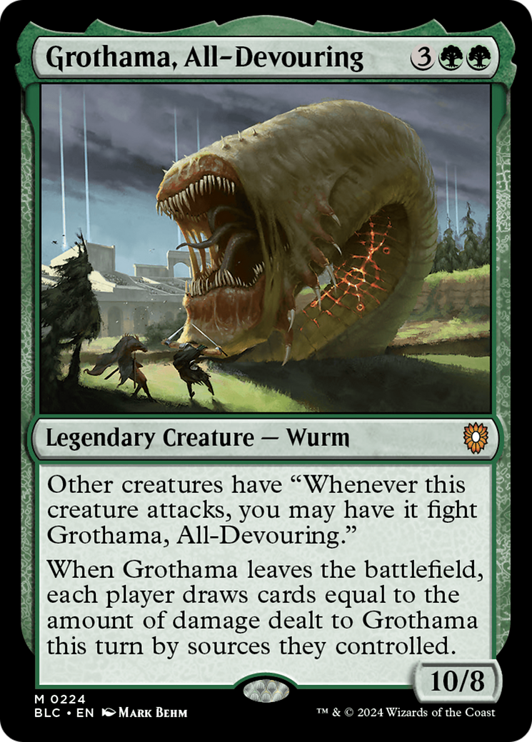 Grothama, All-Devouring (224) - Bloomburrow Commander