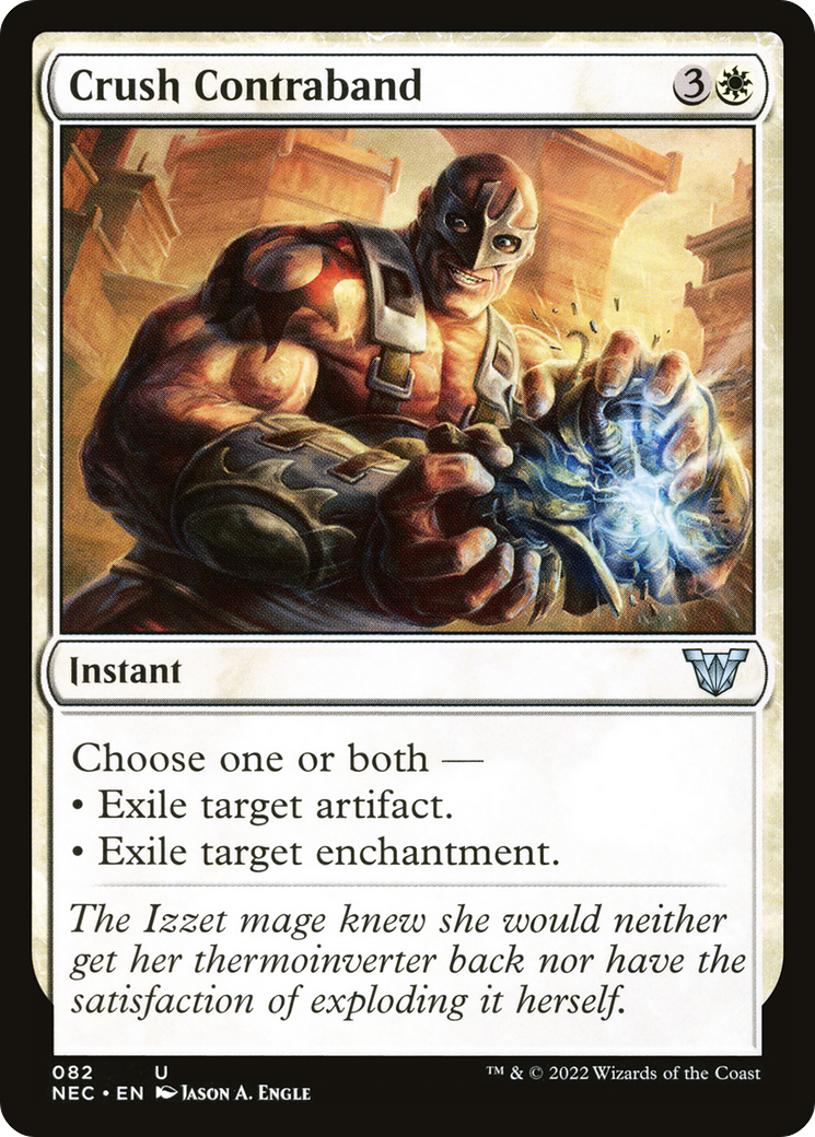 Crush Contraband (082) - Neon Dynasty Commander
