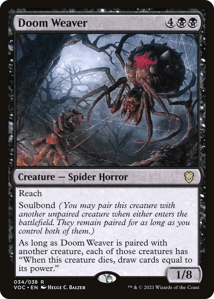 Doom Weaver (034) - Crimson Vow Commander