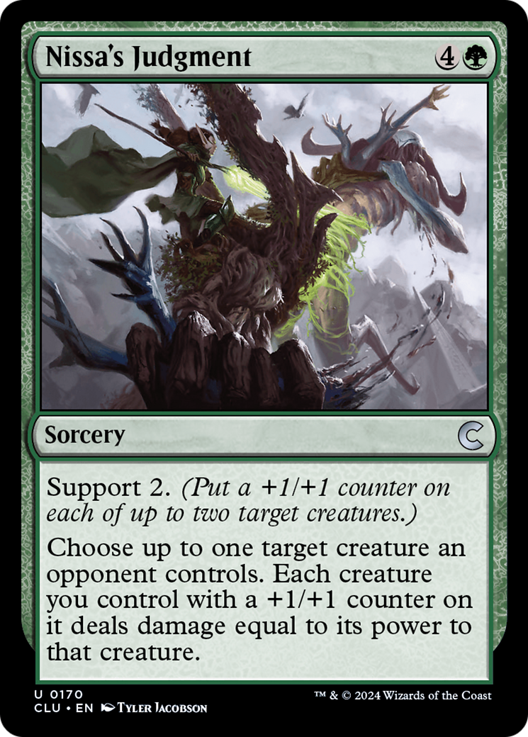 Nissa's Judgment (170) - Ravnica: Clue Edition