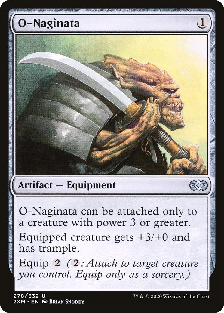 O-Naginata (278) Foil - Double Masters