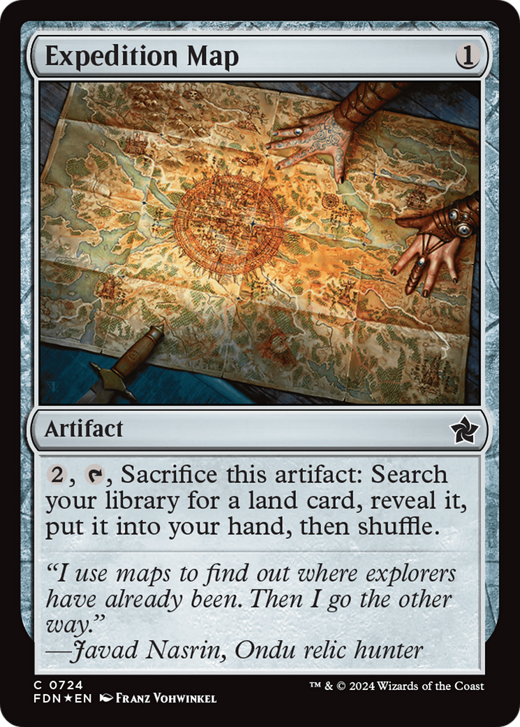 Expedition Map Foil (724)