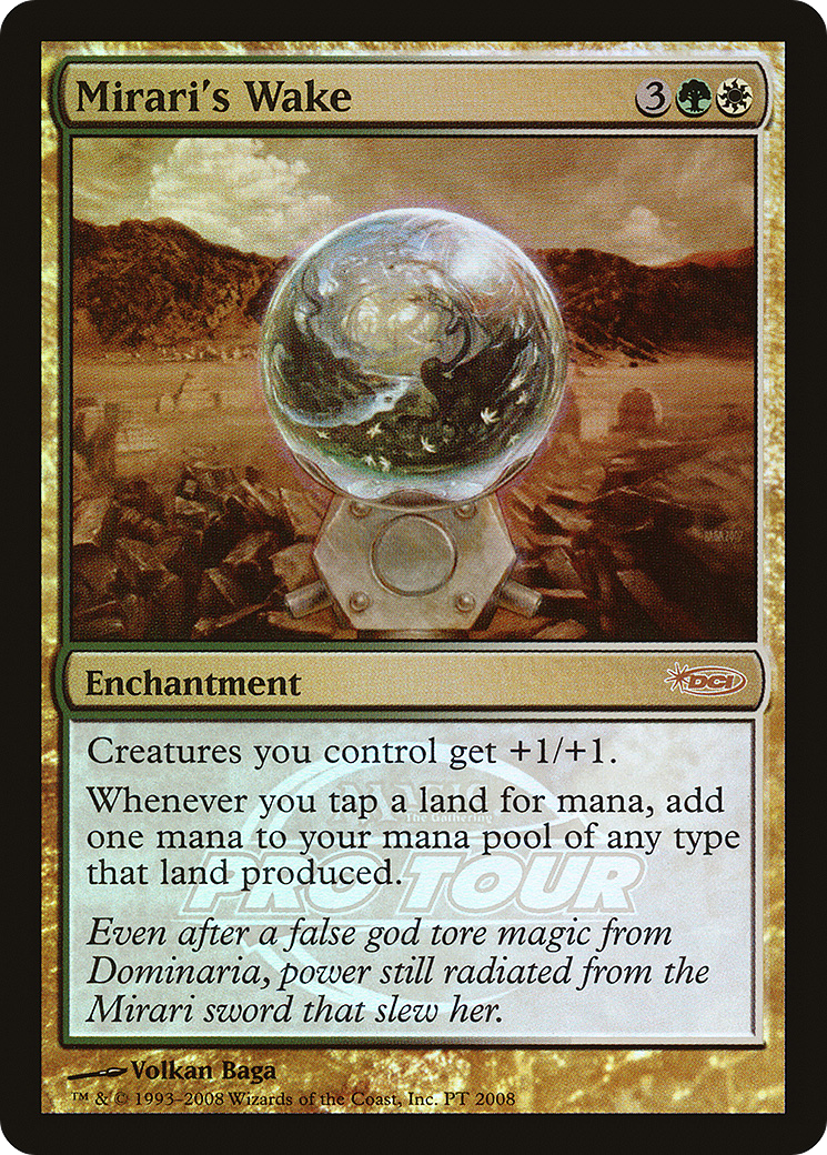 Mirari's Wake (PT 2008) Foil - Pro Tour Promos