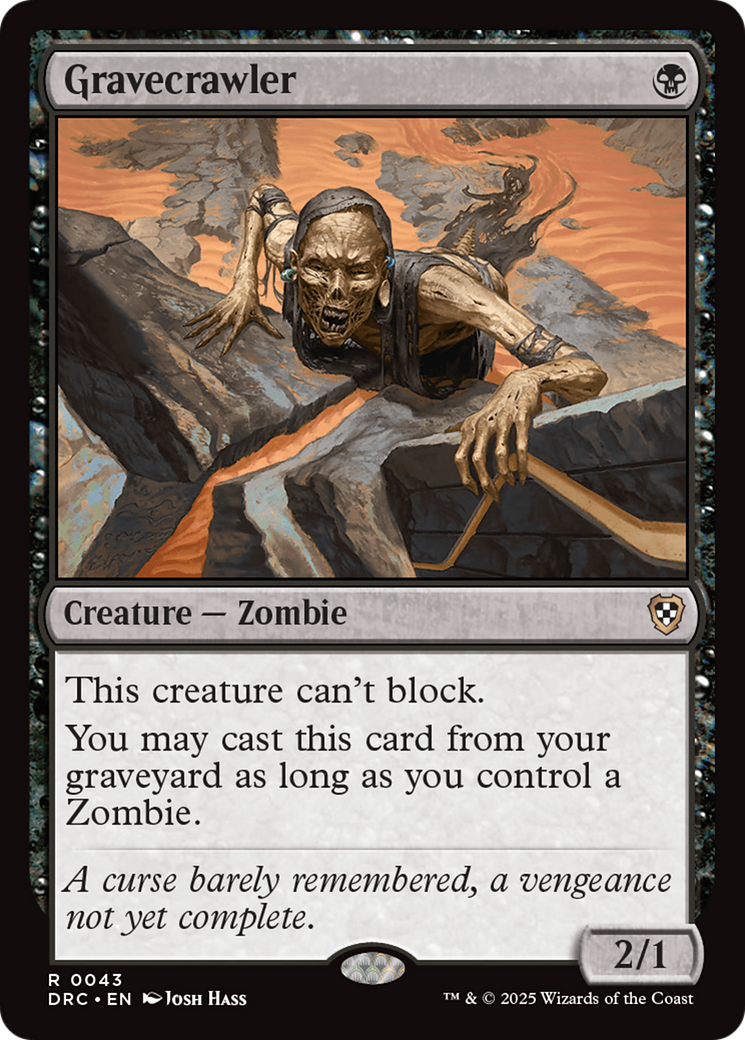 Gravecrawler (043) - Commander: Aetherdrift
