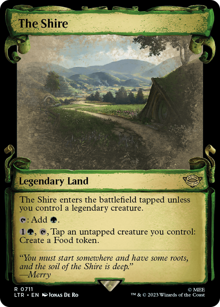 The Shire (Showcase Scrolls) (Showcase) (711) - The Lord of the Rings: Tales of Middle-earth
