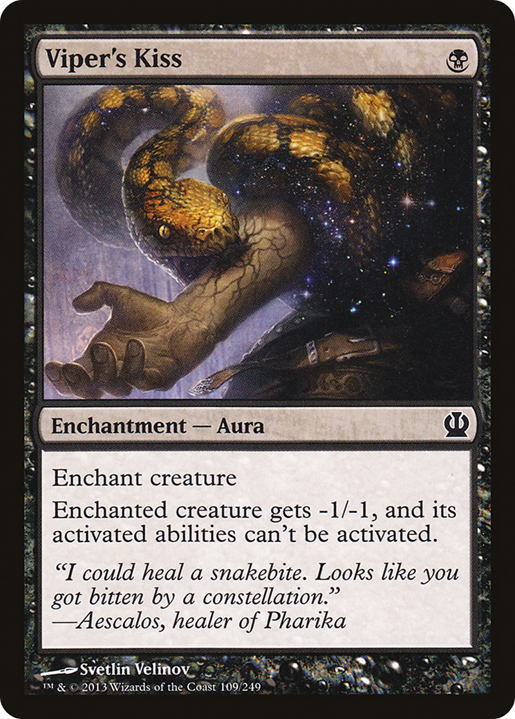 Viper's Kiss (109) Foil - Theros