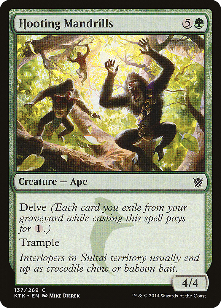 Hooting Mandrills (137) - Khans of Tarkir