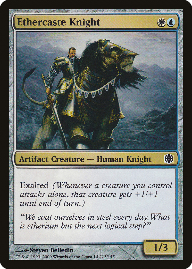 Ethercaste Knight (003) Foil - Alara Reborn