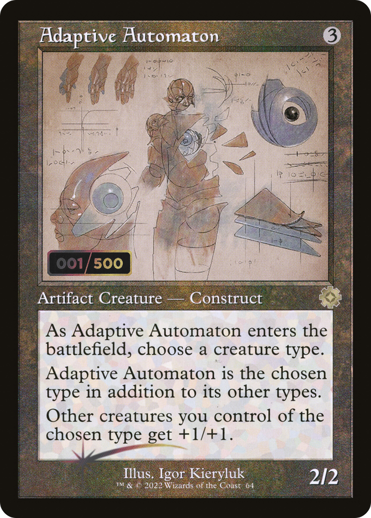 Adaptive Automaton (Retro) (64z) Foil - The Brothers' War Retro Artifacts