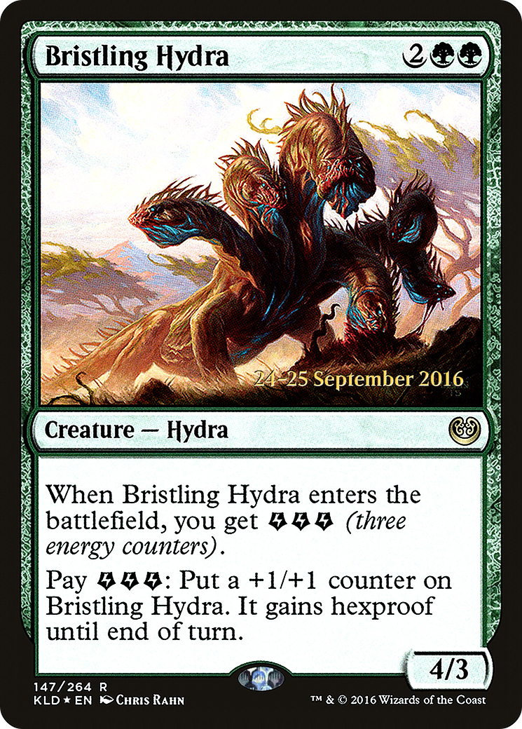 Bristling Hydra (Prerelease) (147) Foil - Kaladesh Promos