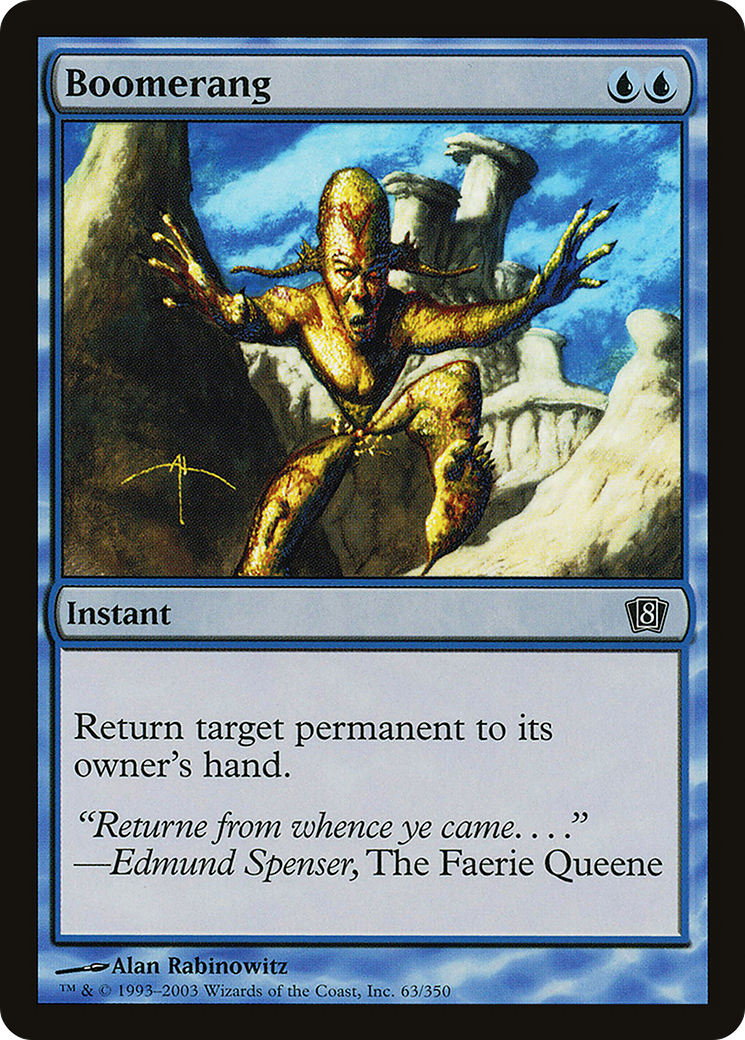 Boomerang (63★) Foil - Eighth Edition