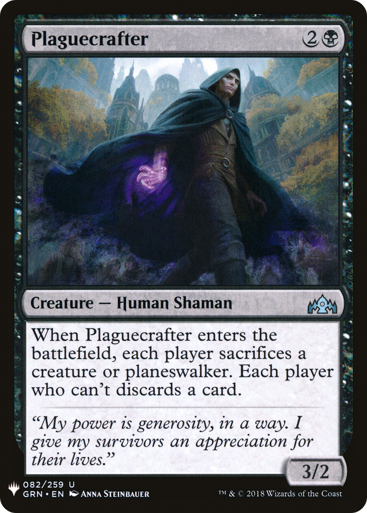 Plaguecrafter (GRN-82) - The List