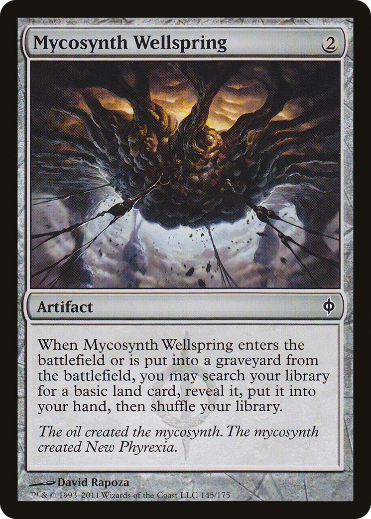 Mycosynth Wellspring (145) Foil - New Phyrexia