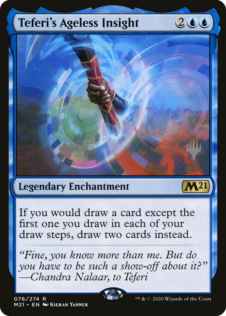 Teferi's Ageless Insight (076) Foil - Core Set 2021 Promos
