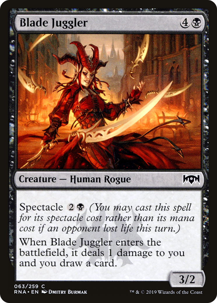 Blade Juggler (063) Foil - Ravnica Allegiance