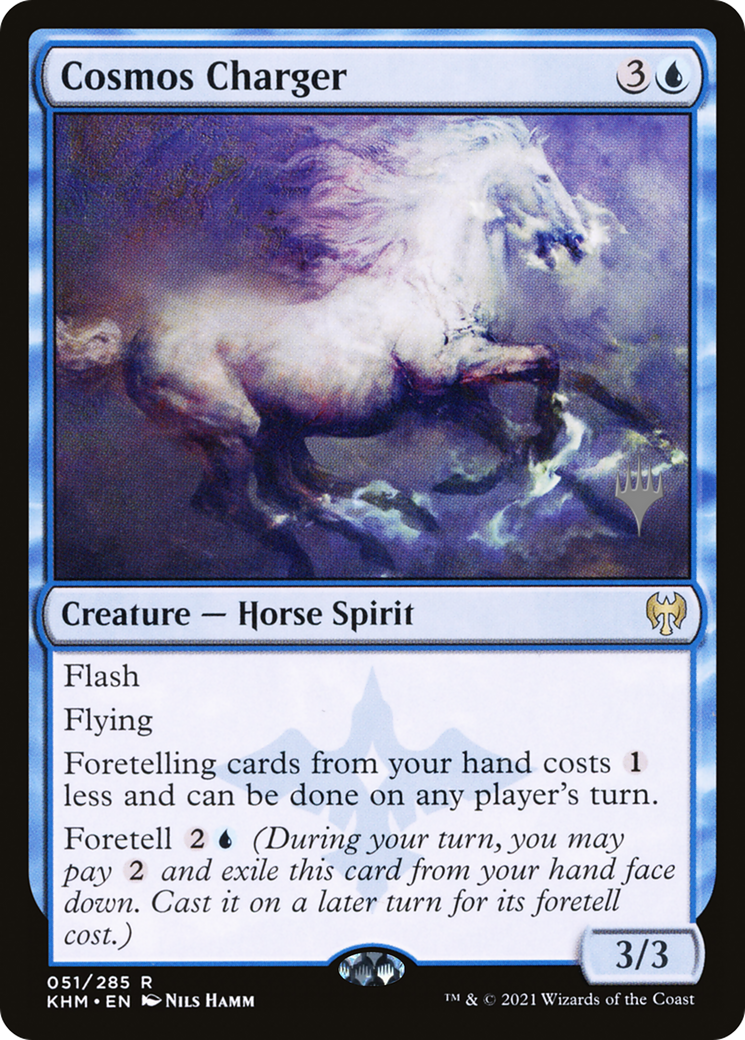 Cosmos Charger (51p) Foil - Kaldheim Promos