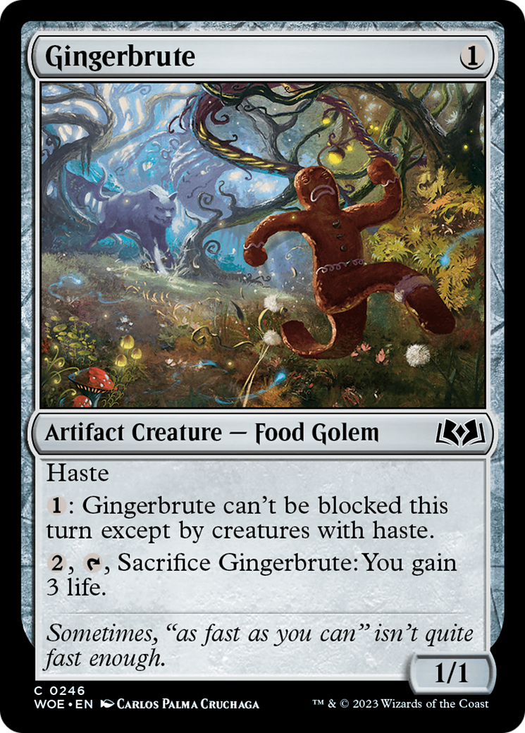 Gingerbrute (246) Foil - Wilds of Eldraine
