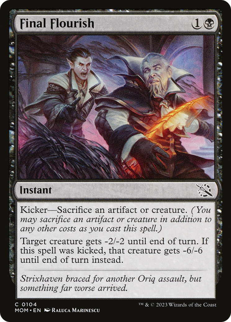 Final Flourish (104) Foil - March of the Machine