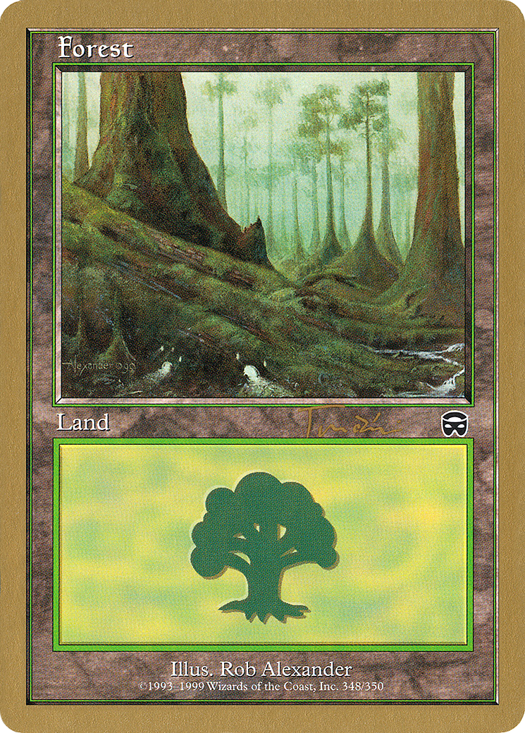 Forest (Retro) (jt348) - World Championship Decks 2001