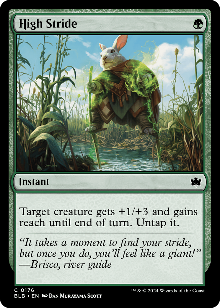 High Stride (176) Foil - Bloomburrow