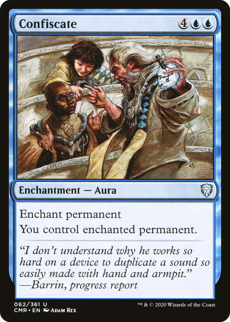Confiscate (062) Foil - Commander Legends