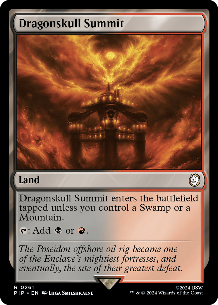 Dragonskull Summit (261) Foil - Fallout
