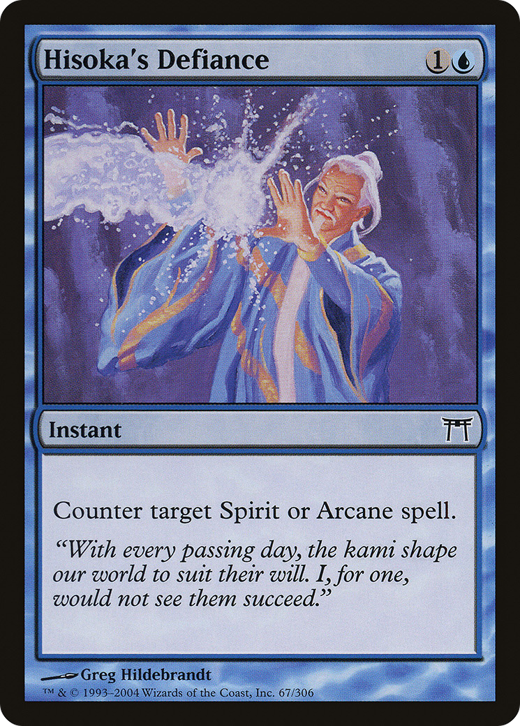 Hisoka's Defiance (067) Foil - Champions of Kamigawa