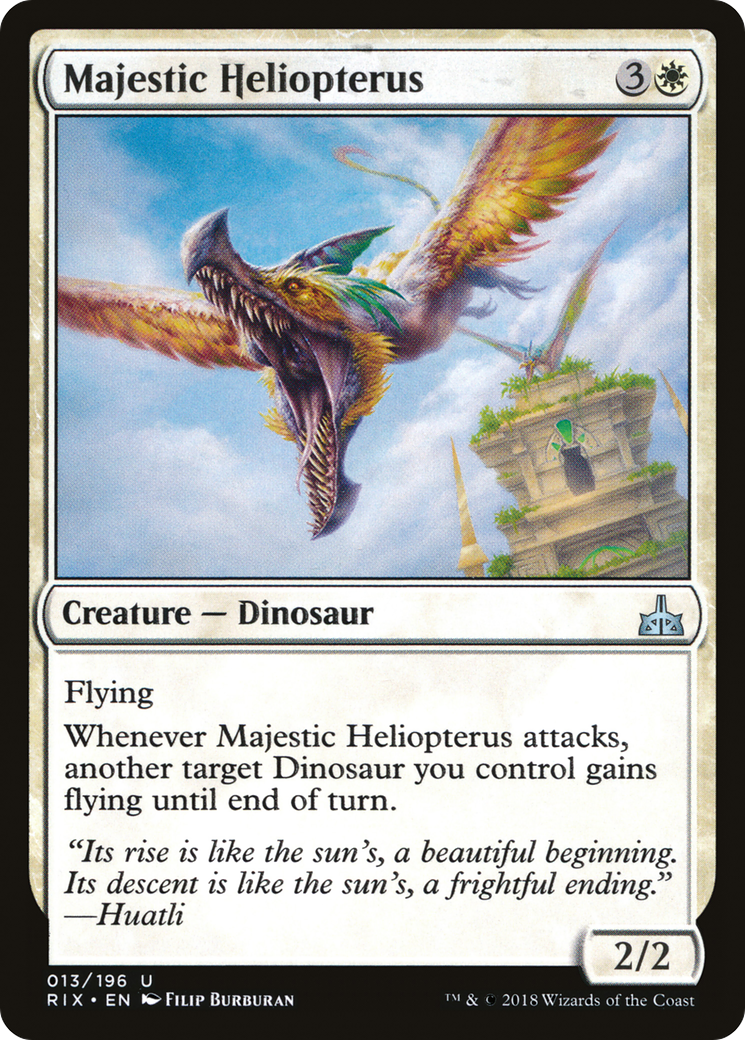 Majestic Heliopterus (013) - Rivals of Ixalan
