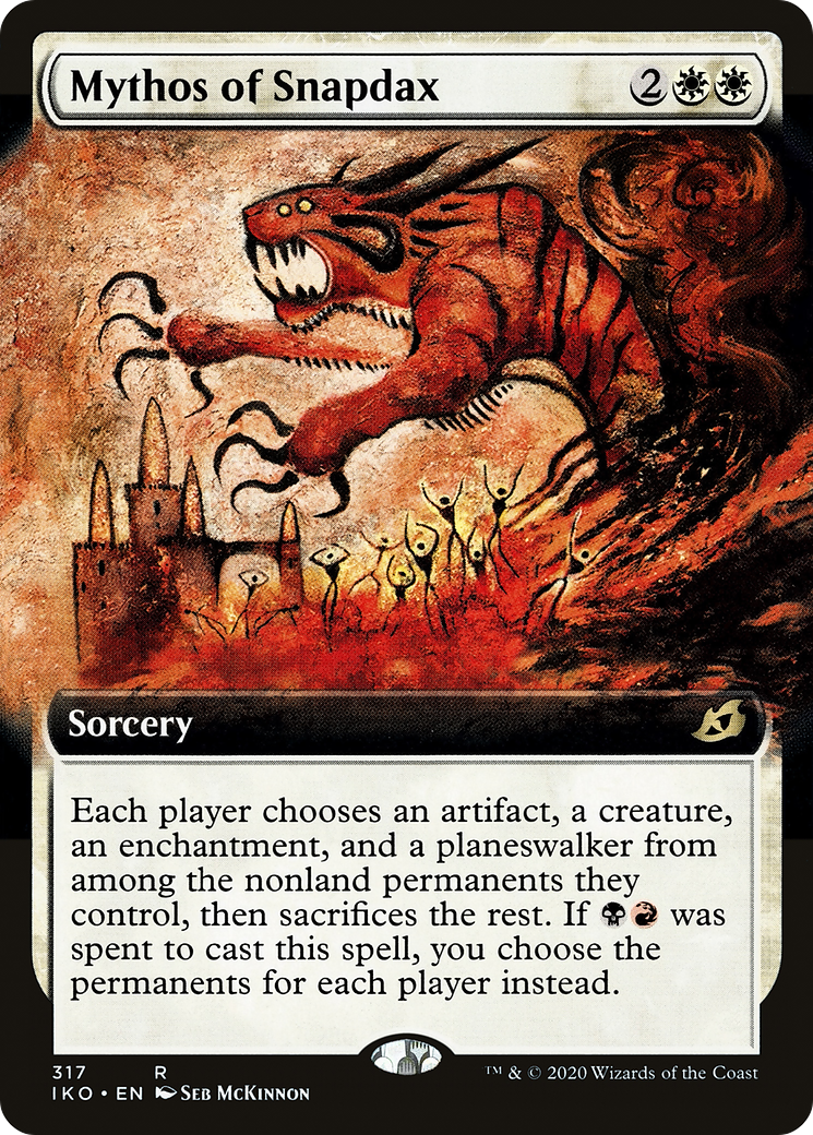 Mythos of Snapdax (Extended Art) (317) - Ikoria: Lair of Behemoths