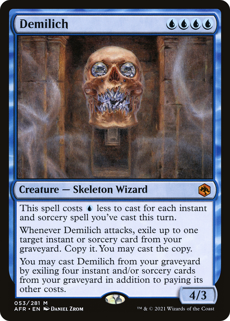 Demilich (053) Foil - Adventures in the Forgotten Realms