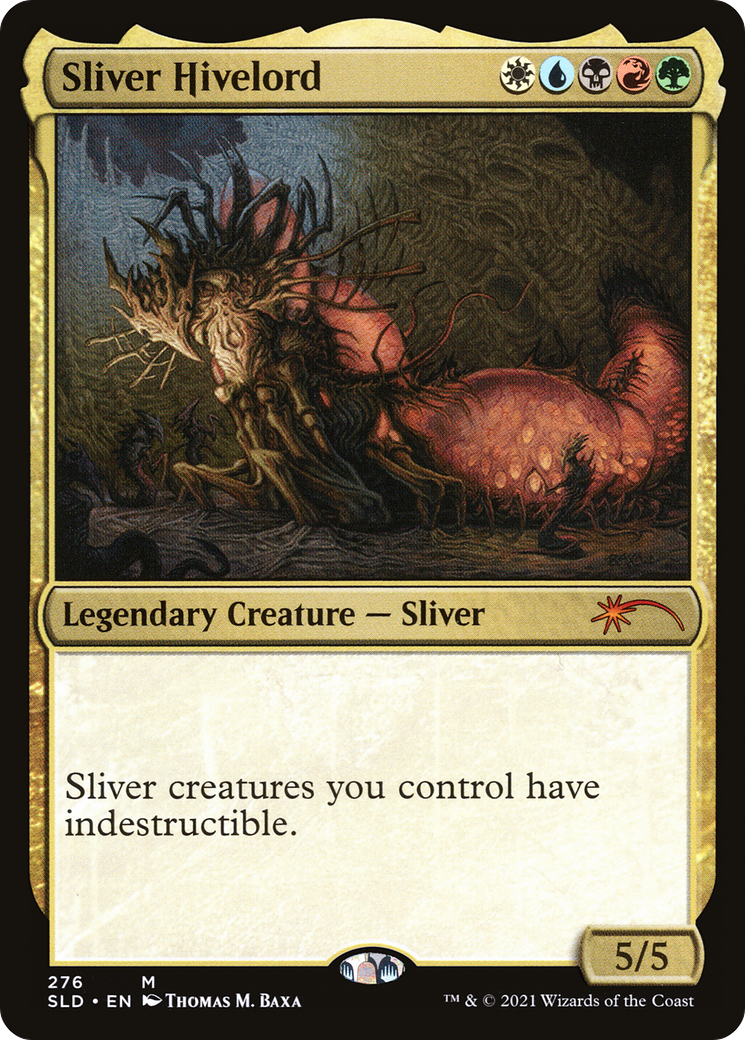 Sliver Hivelord (276) Foil - Secret Lair Drop