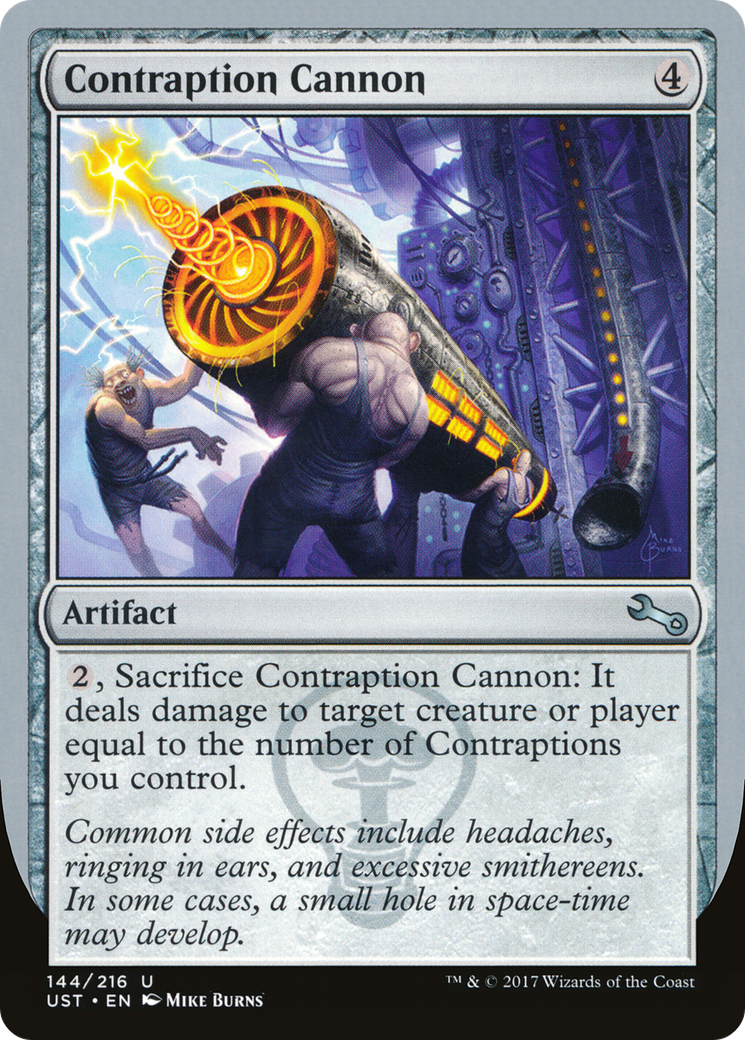 Contraption Cannon (144) Foil - Unstable